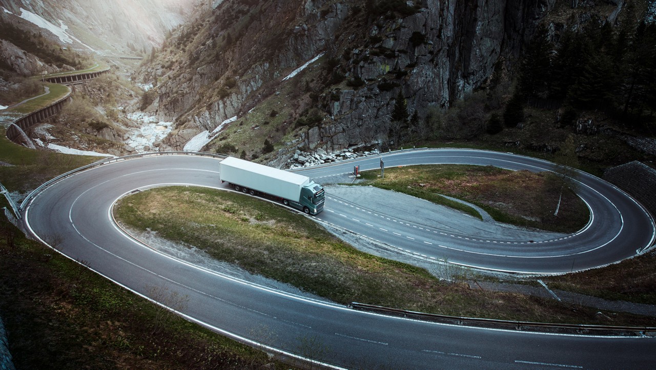Volvo FН по планински терен