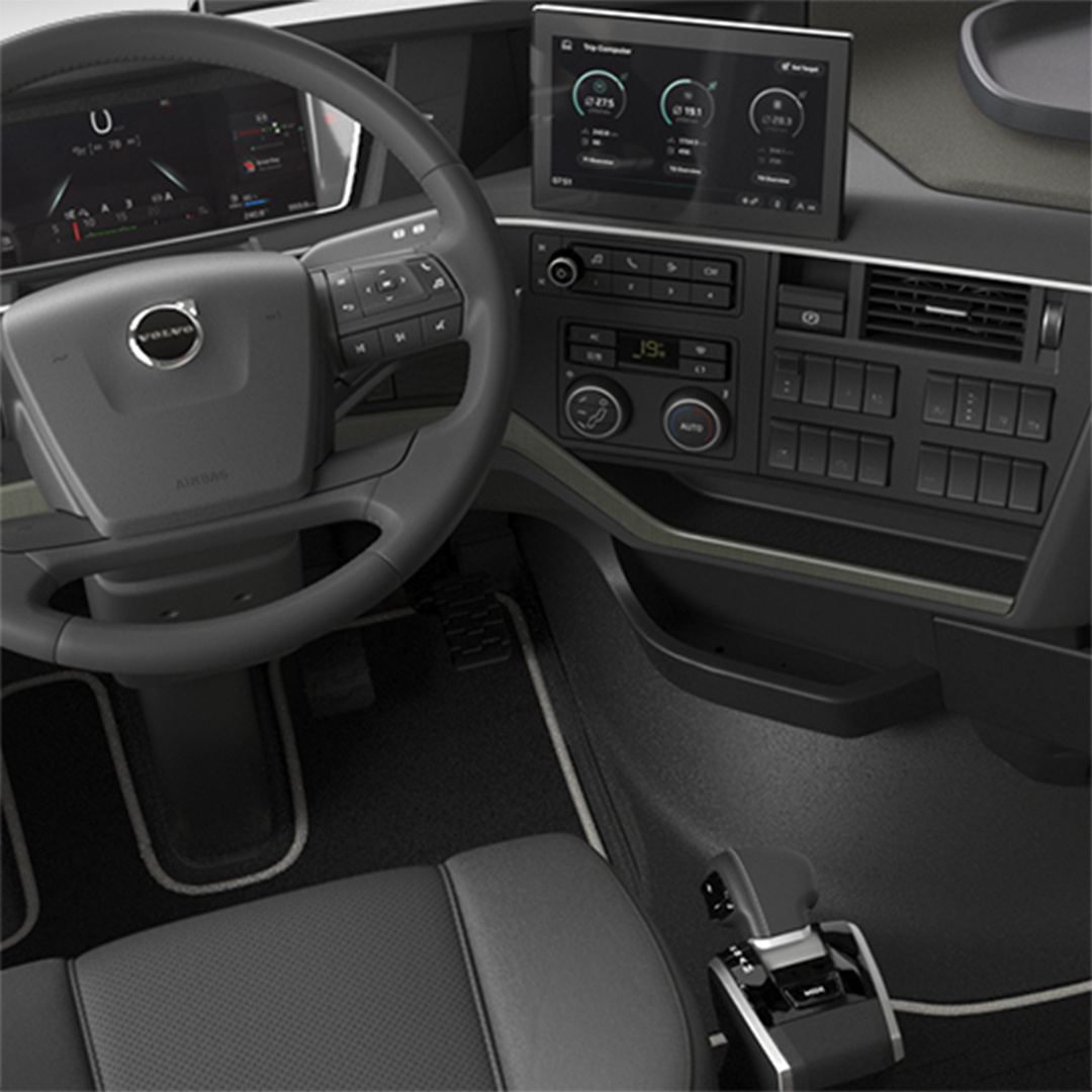 Volvo FH with leather trim dynamic, interior trim level