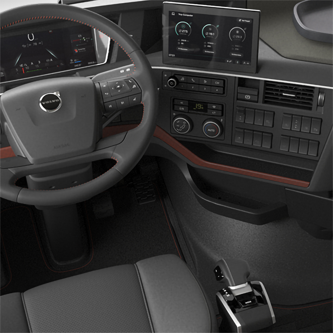 Volvo FH16 Aero with leather trim Volvo FH16, interior trim level